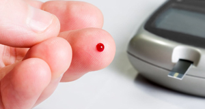 Imagen medición glucemia capilar