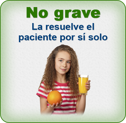 Imagen hipoglucemia no grave