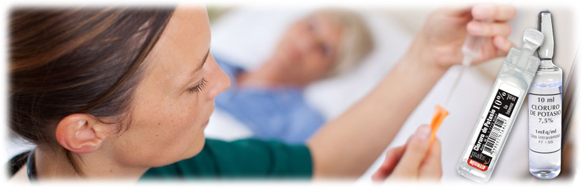 Imagen administración potasio