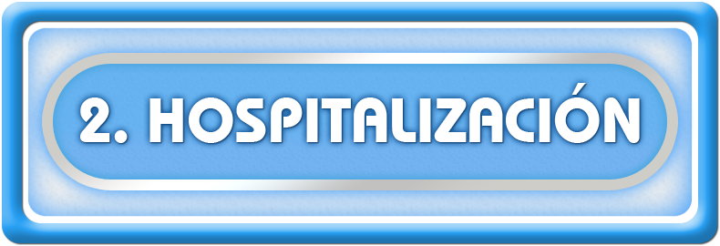 Portadilla hospitalización