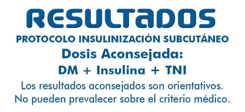 Resultados, Los resultados aquí mostrados
son orientativos. La opinión del facultativo prevalecerá sobre cualquier otra consideración.