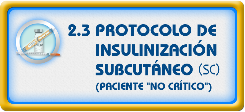 Portadilla insulinización subcutáneo